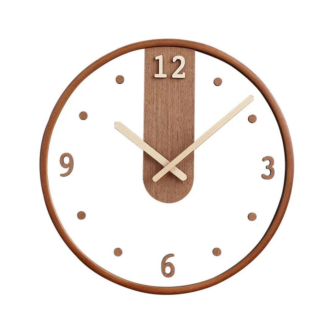 Nordic Minimalist Transparent Wall Clock