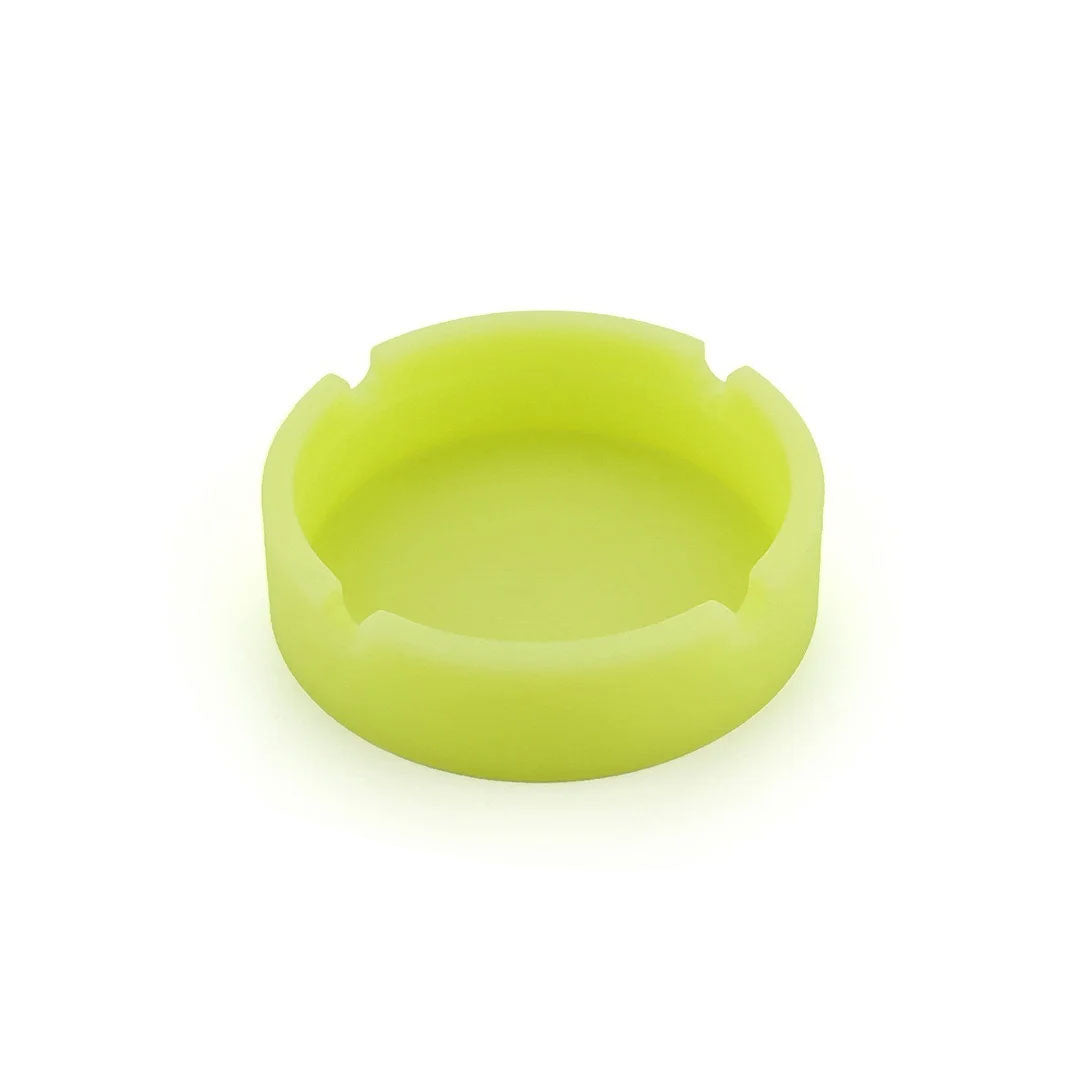 Circular Silicone Gel Luminous Ashtray