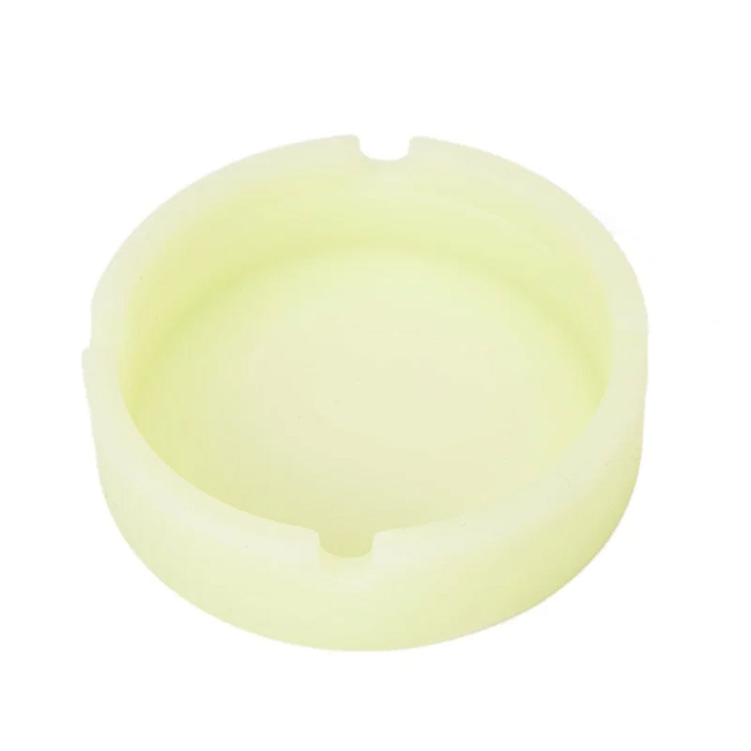 Circular Silicone Gel Luminous Ashtray