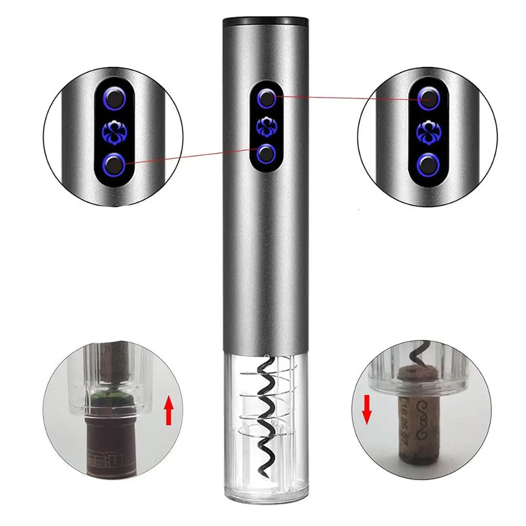 LED Electric Wine Bottle Opener Set