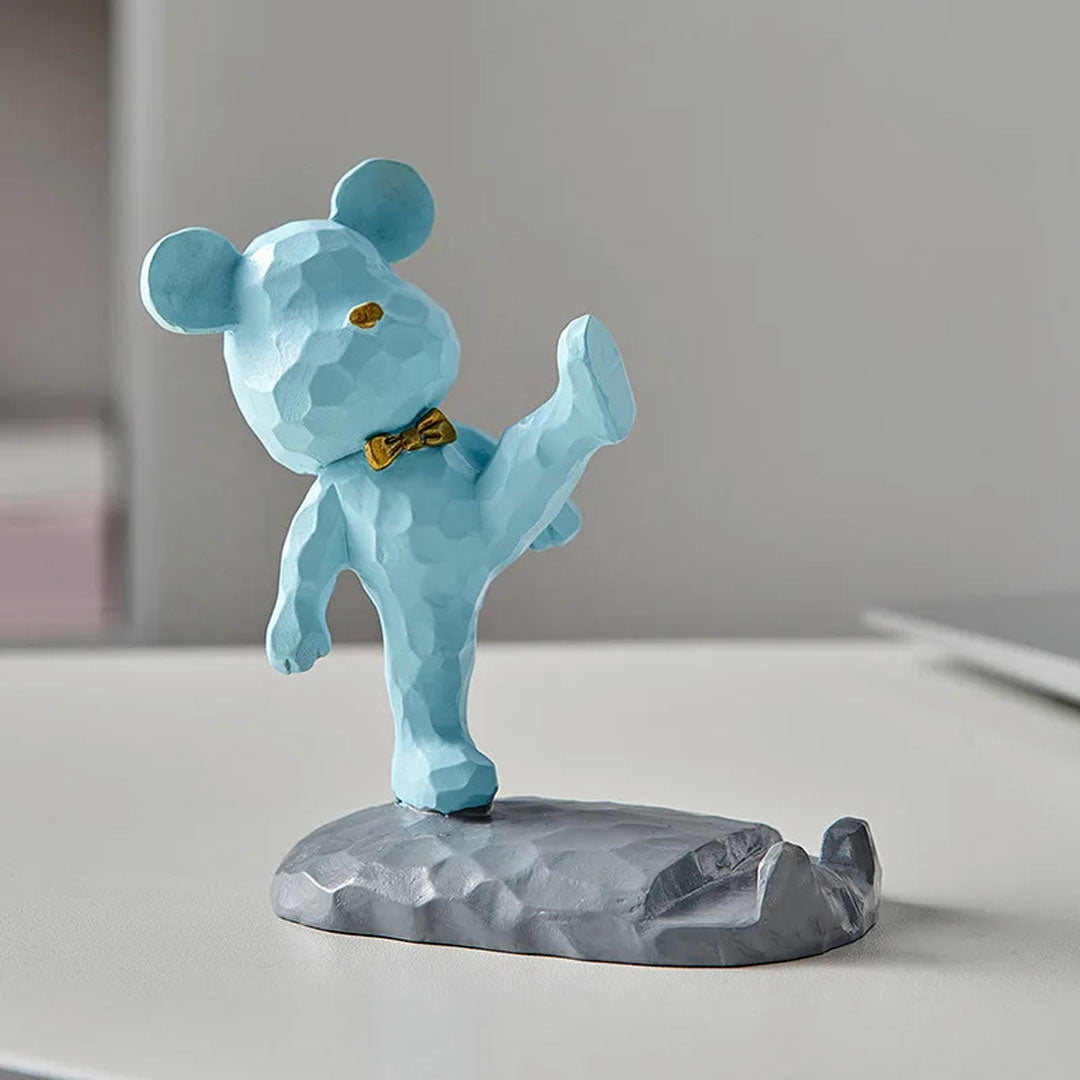 Violent Bear Phone Holder Cute Desk Accessory