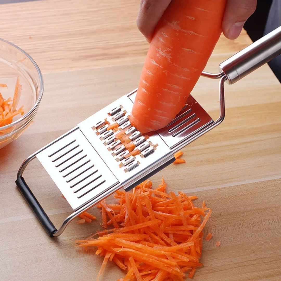 Portable Stainless Steel Vegetable Slicer & Grater