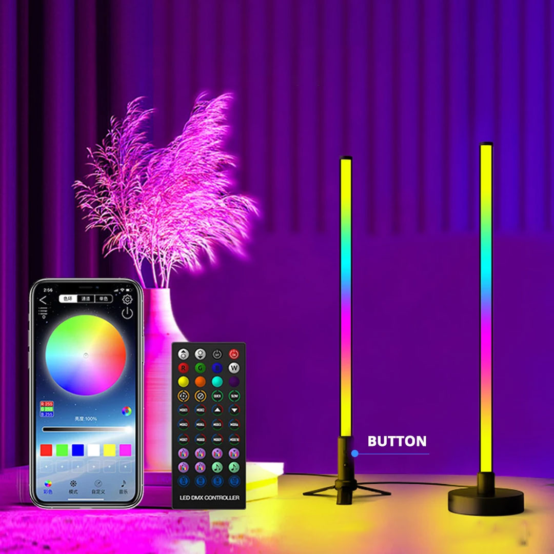 RGB LED Music Sync Light Bar with Bluetooth Control