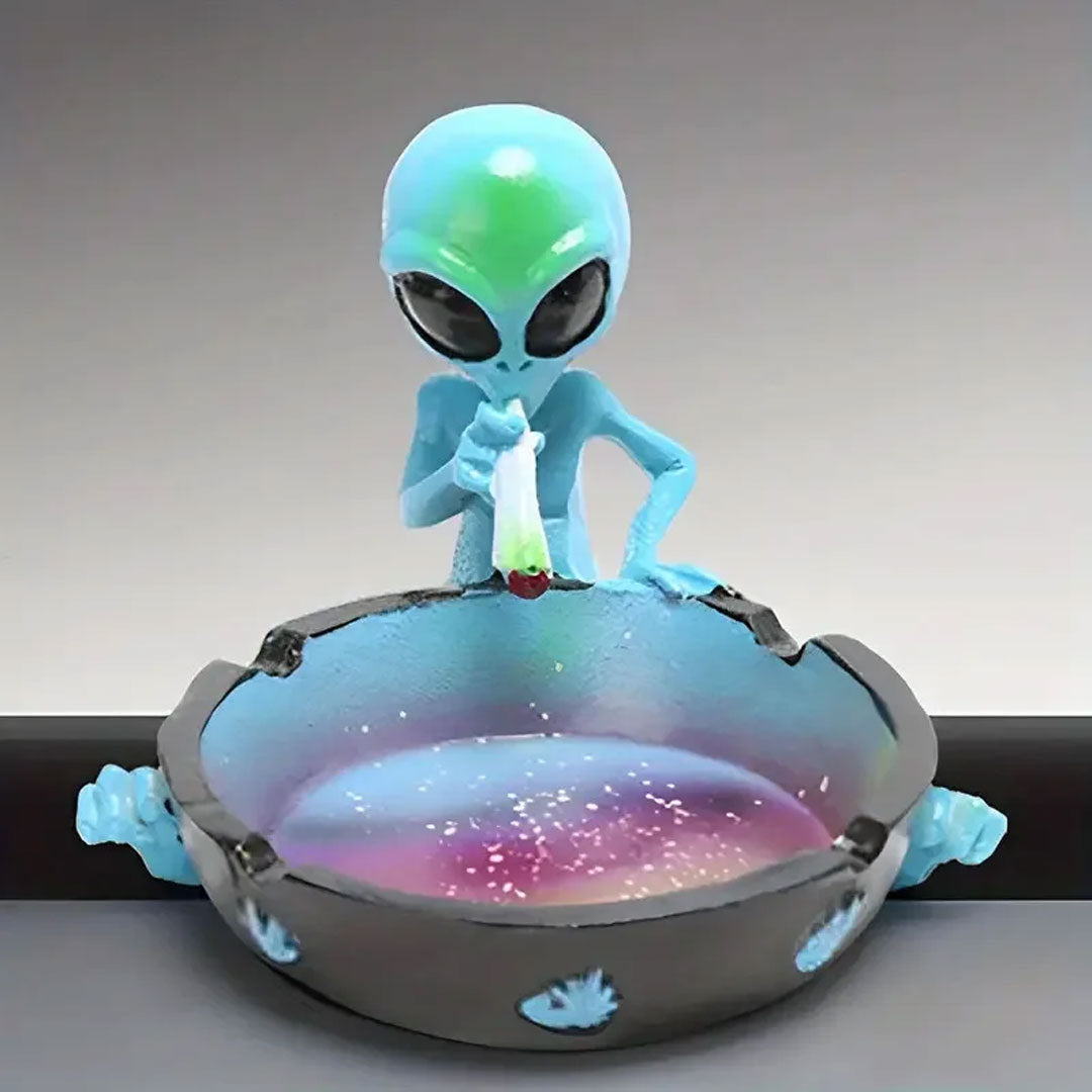 Retro Tabletop Decoration Alien Resin Ashtray