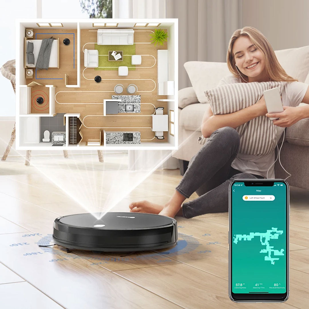 X8 Robot Vacuum Cleaner with Laser Mapping