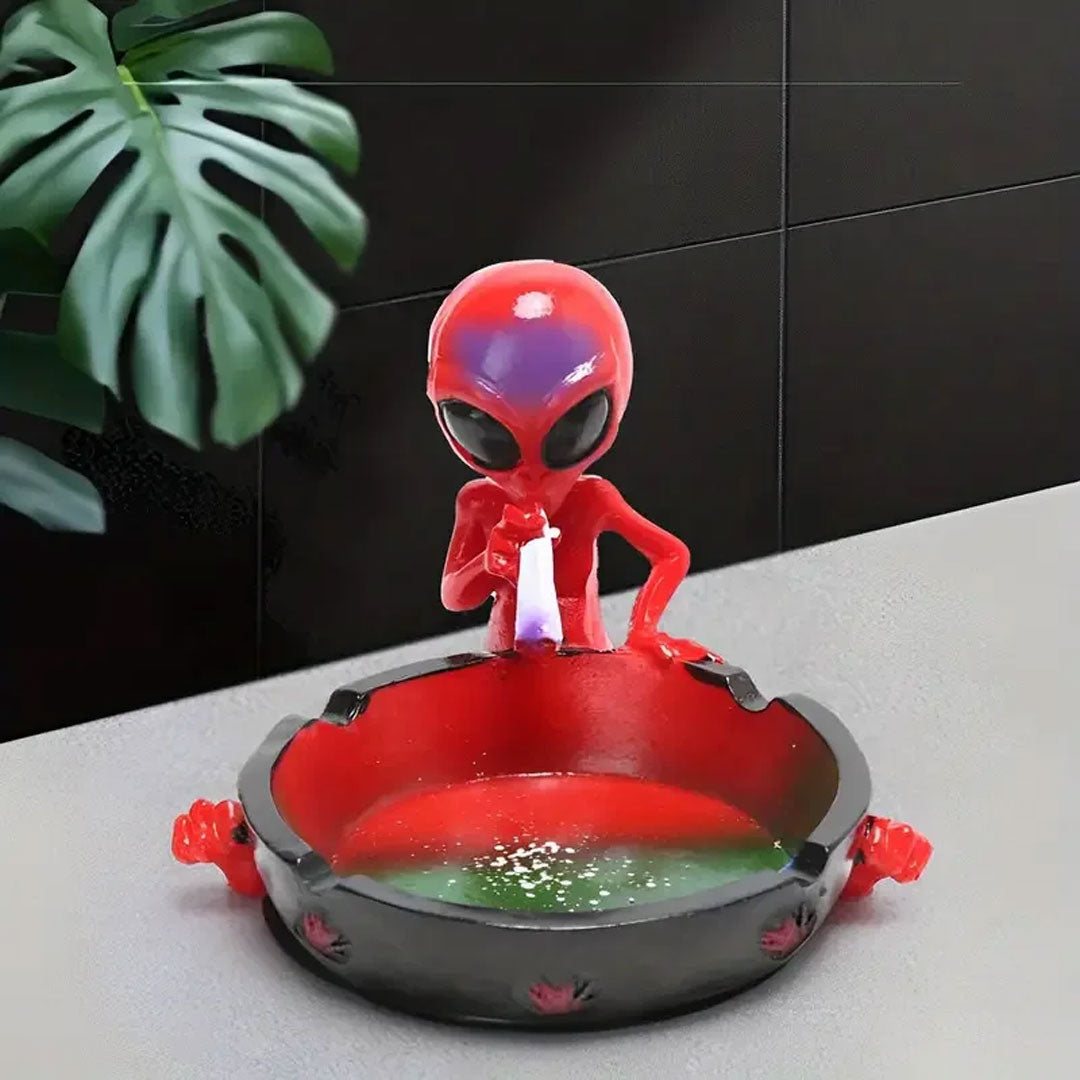 Retro Tabletop Decoration Alien Resin Ashtray