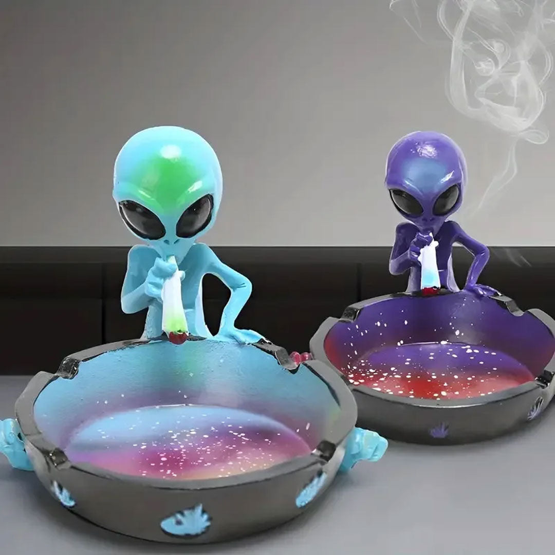 Retro Tabletop Decoration Alien Resin Ashtray