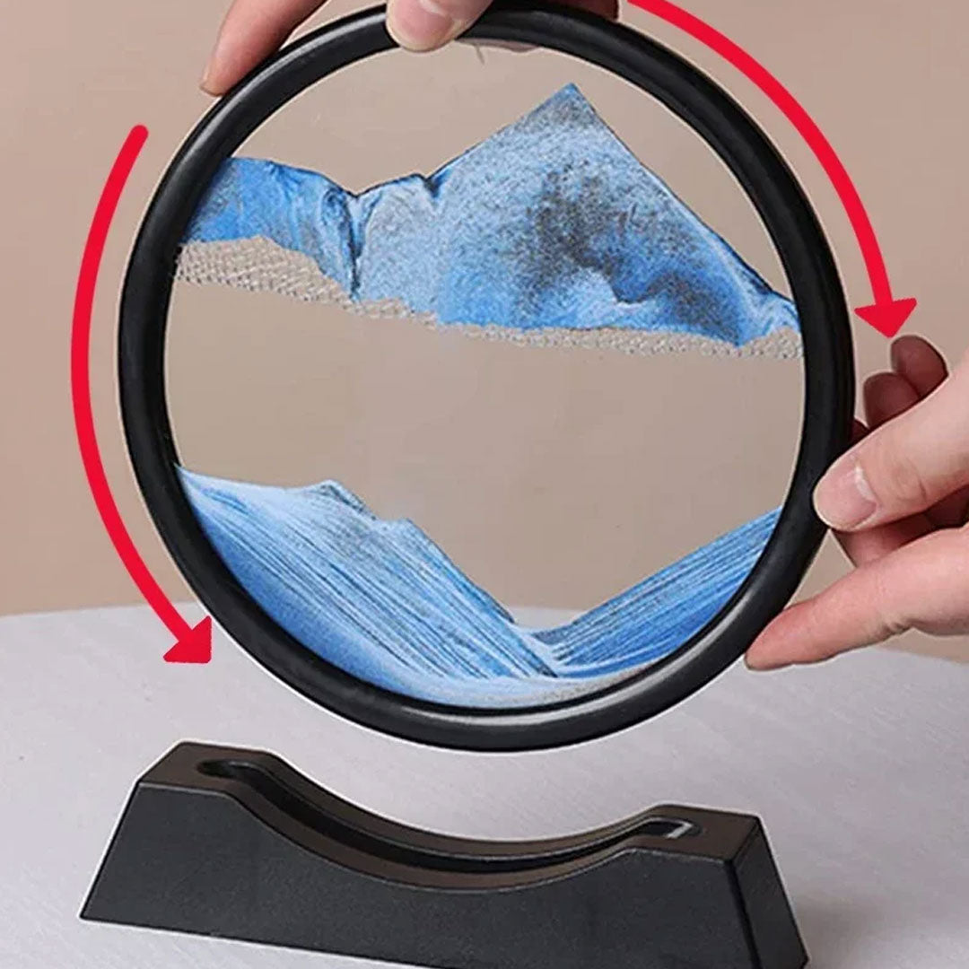 Soothing Sands 3D Moving Sand Art for Home Decor