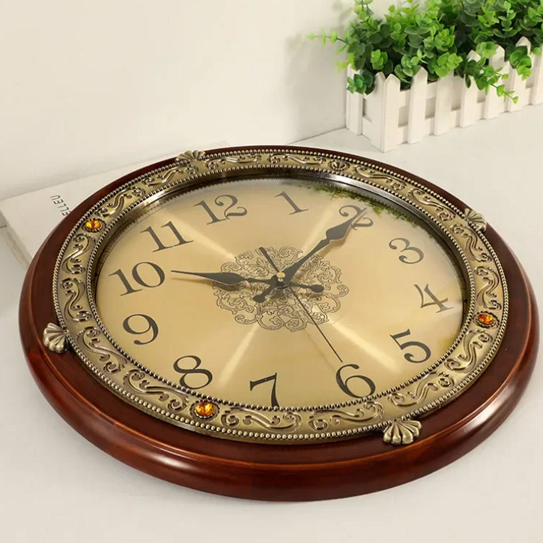 Luxury Metal Retro Nordic Wall Clock