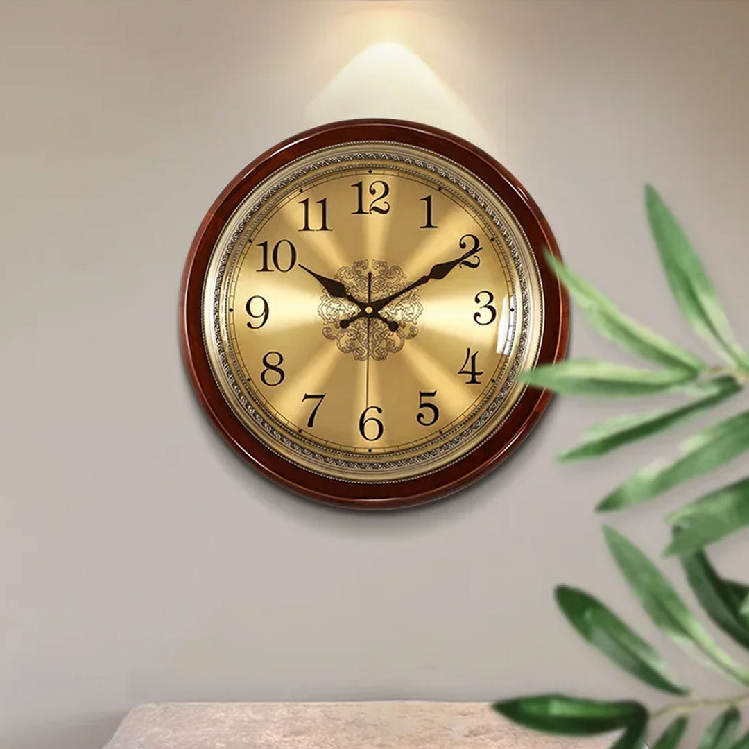 Luxury Metal Retro Nordic Wall Clock