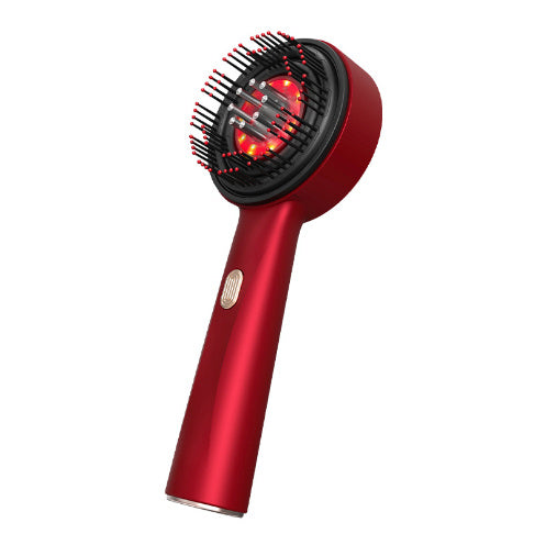 Electric Scalp Massage Comb with Red Light Anti-Slip Hair Care Tool