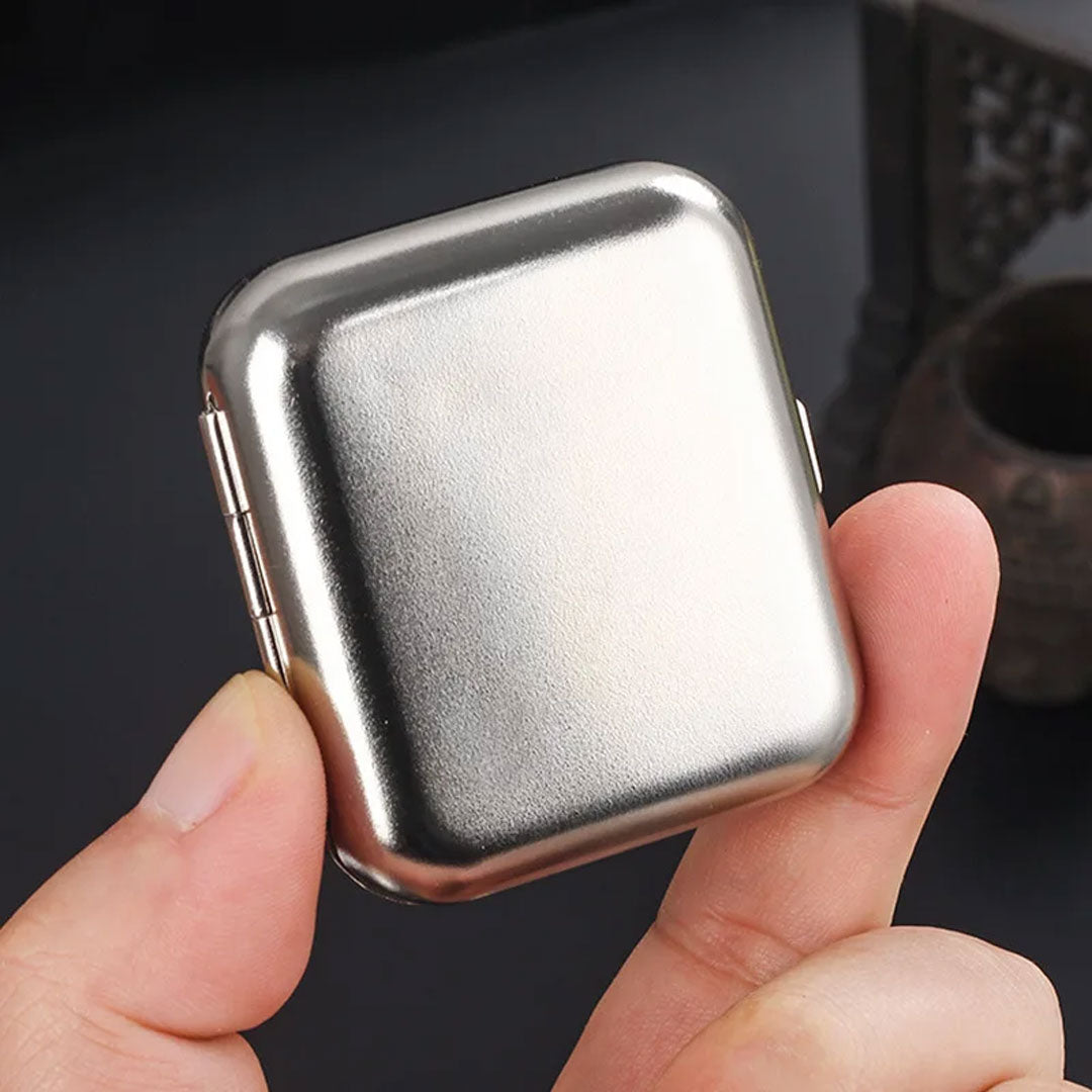 Outdoor Smoking Portable Mini Metal Ashtray