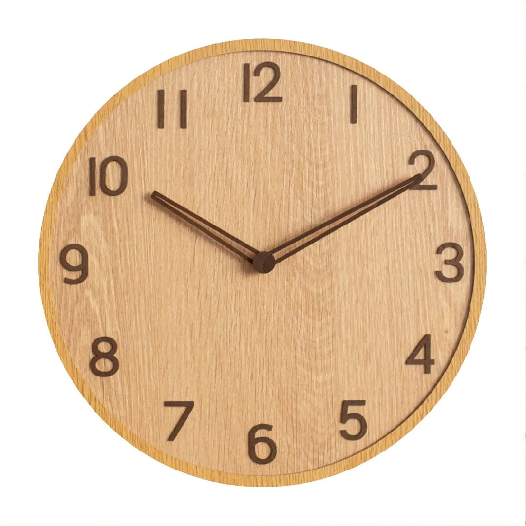 Luxury Wooden Aesthetic Wall Clocks