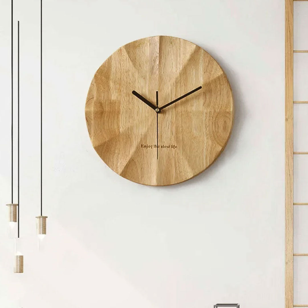 Luxury Wooden Aesthetic Wall Clocks