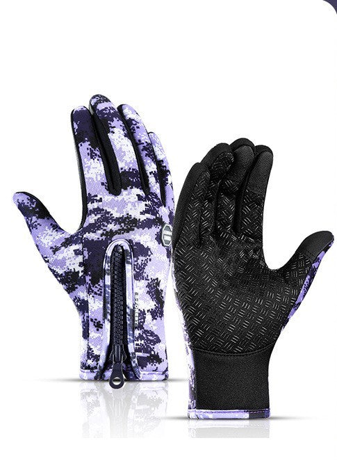 Winter Waterproof Touch Screen Gloves for Motorcycle & Sports Use