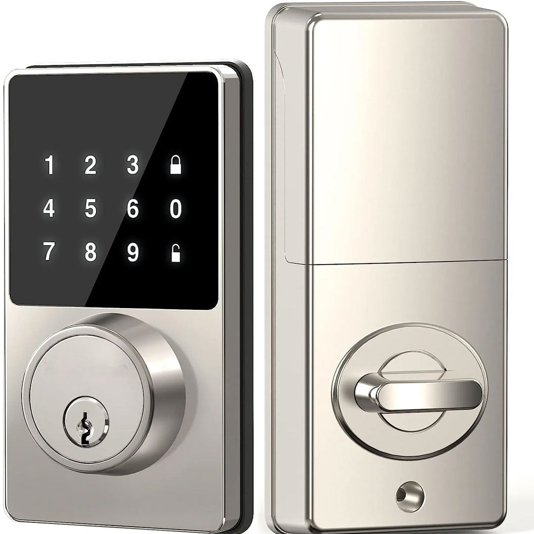 Smart Keyless Entry Lock Touchscreen App Unlock Easy to Install