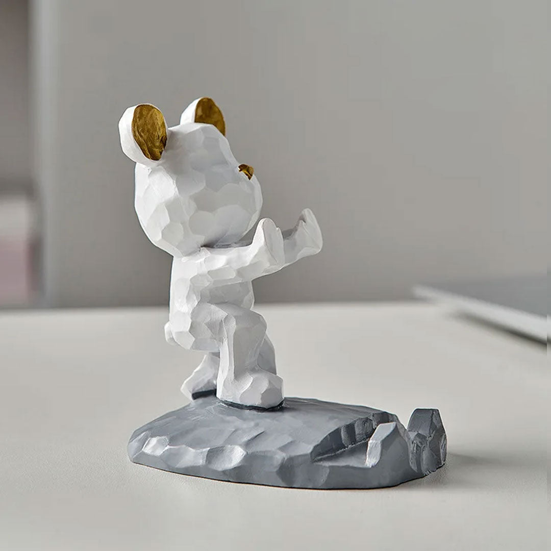 Violent Bear Phone Holder Cute Desk Accessory