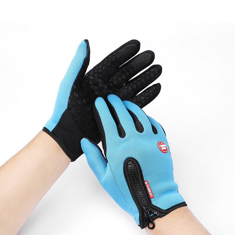 Winter Waterproof Touch Screen Gloves for Motorcycle & Sports Use