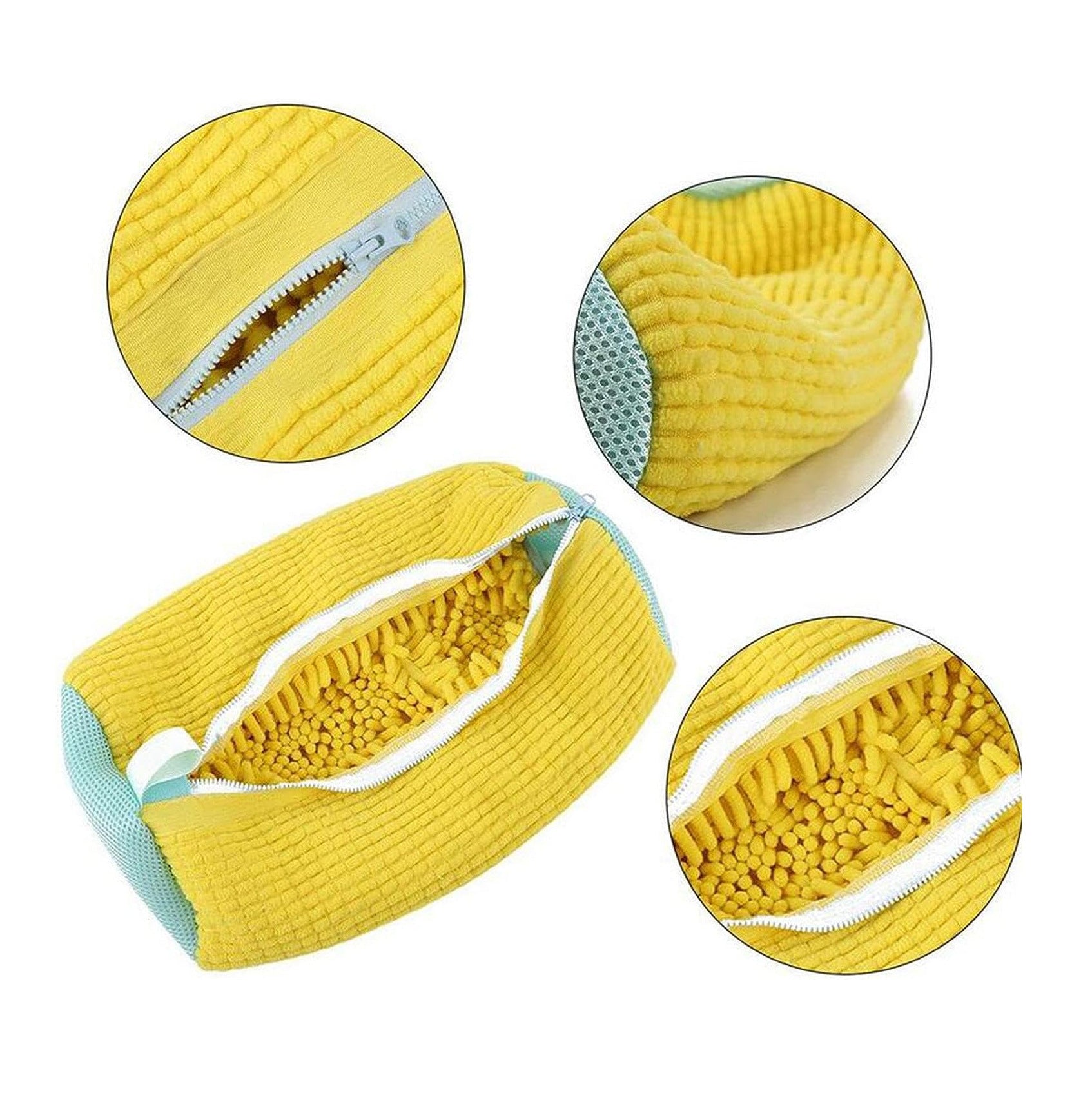 Reusable Shoe Laundry Bag for Washing Machine Zipper Sneaker Cleaner Kit